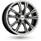 Disla Evolution W6.5 R15 PCD5x100 ET35 DIA67.1 Black Diamond